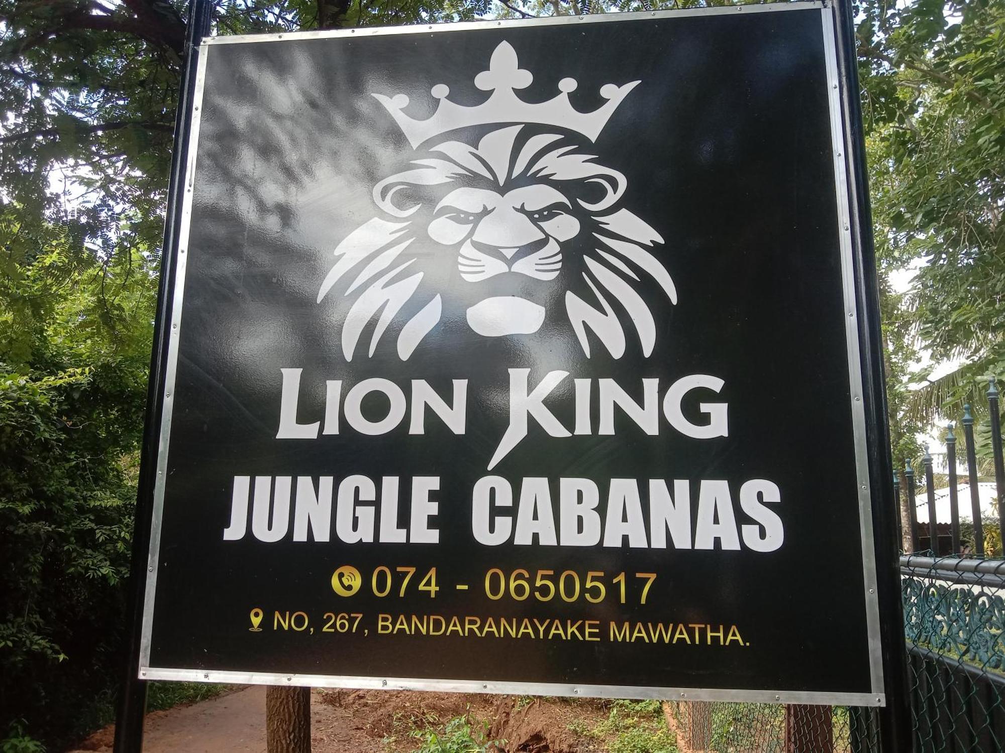 Lion King Jungle Cabanas Sigirîya Extérieur photo